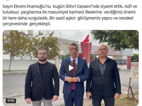 Yenilik Partisi lideri Öztürk Yılmaz'dan İmamoğlu'na ziyaret - fotoğraf 2