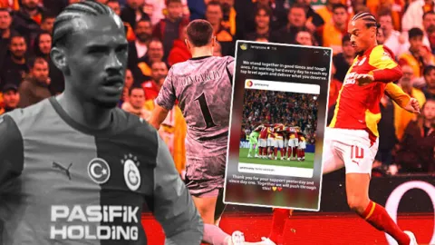 Eleştirilerin hedefindeki Sane'den Galatasaray taraftarına mesaj!