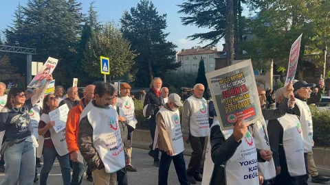 Emeklilerden insanca aylık ve ücretsiz sağlık talebi