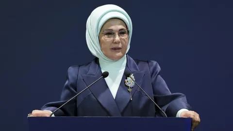 Emine Erdoğan, Türkiye Maarif Vakfının kuruluş yıl dönümünü kutladı