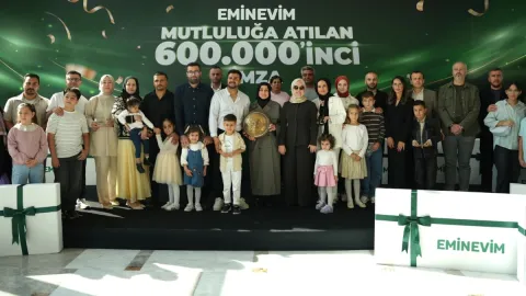 Eminevim’den 600 bininci  teslimat