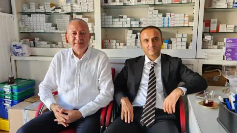EMNİYET MÜDÜRÜ NEVZAT GÜNEŞ'TEN CEMAL BAŞKANA ZİYARET