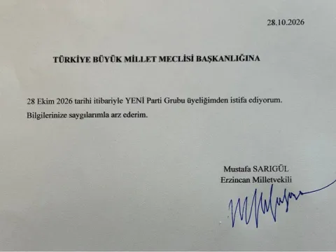 Son dakika... Mustafa Sarıgül YENİ Parti'den istifa etti - fotoğraf 1