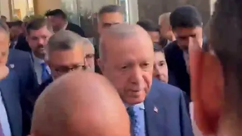 Erdoğan 'fon' sorusuna yanıtsız kaldı