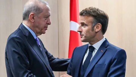 Erdoğan, Macron görüşmesinde BM için reform vurgusu yaptı