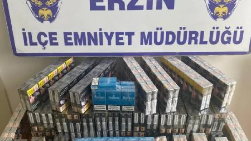 Erzin'de Gümrük Kaçağı Sigara