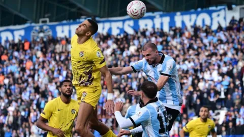 Erzurumspor FK 3 puanı 2 golle aldı