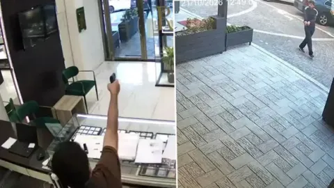 Esenyurt'ta kuyumcuya silahlı saldırıda yeni görüntüler çıktı: 'Senin için adam vururum'