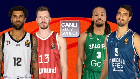 EuroLeague'de temsilcilerimiz sahne alıyor! Beşiktaş - Bayern Münih ve Zalgiris - Anadolu Efes maçlarının heyecanı canlı yayın ile Misli'de