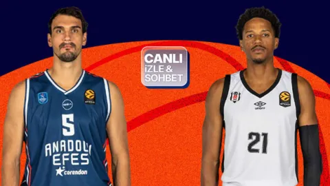 EuroLeague'de Türk derbisi! Anadolu Efes-Beşiktaş maçı canlı yayın ile Misli'de