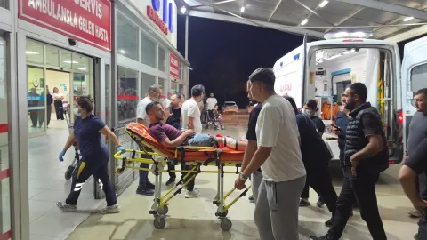 Evinde uğradığı silahlı saldırıda yaralandı