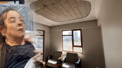 Evinin salonunda otururken kabusu yaşadı: Bir gözünü kaybetti, burnu kırıldı