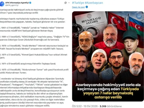 Azerbaycan'dan Türkiye'deki 7 isim için yakalama kararı - fotoğraf 1