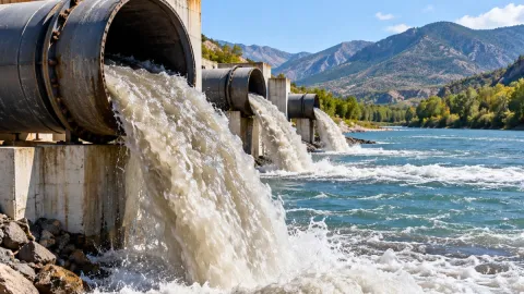 Felaketin yaşandığı nehre 85 milyar litre atık su bırakacaklar