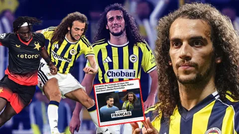 Fenerbahçe-Slavia Prag maçı sonrası Fransa'da Guendouzi manşet oldu: Batırdı!
