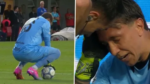 Fernando Muslera korkuttu! Kendisini bir anda yere bıraktı