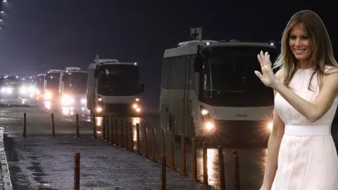First Lady devreye girmişti. Oleşki'de sivil tahliye operasyonu
