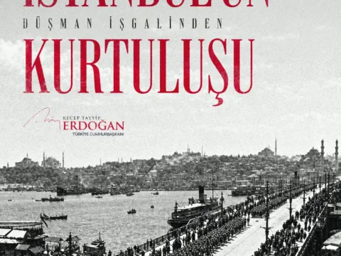 Cumhurbaşkanı Erdoğan, İstanbul'un işgalden kurtuluşunun 103. yılını kutladı - fotoğraf 1