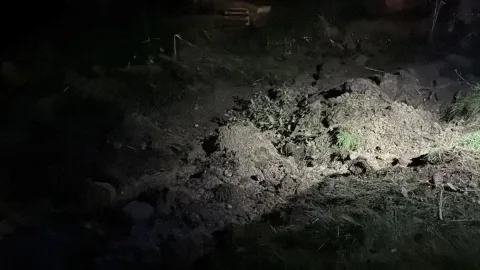 Foseptik çukuruna düşen at AFAD tarafından kurtarıldı