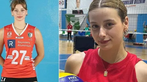 Fotoğrafıyla gündem olan voleybolcu Meryem Cabbaroğlu konuştu: Annem Rus, babam Yozgatlı