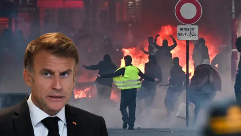 Fransa Cumhurbaşkanı Macron, eylemcilere karşı yeni yöntemler devreye alınmasını istedi