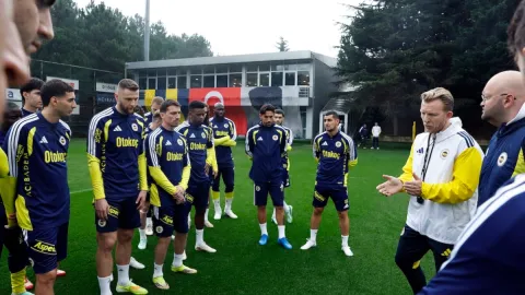 Futbolcular huzura erdi