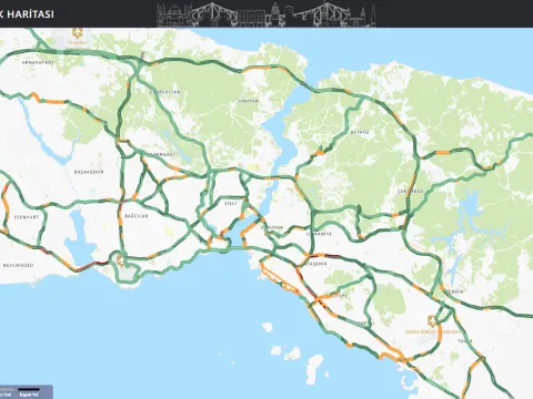 Yağmur korkusu İstanbul trafiğini rahatlattı - fotoğraf 1