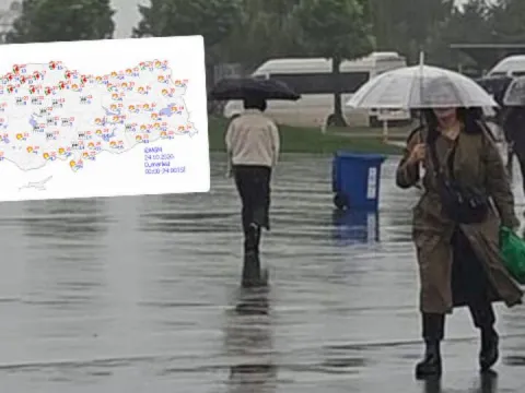 Meteoroloji saat verip uyardı... 2 bölgede sağanak - fotoğraf 1