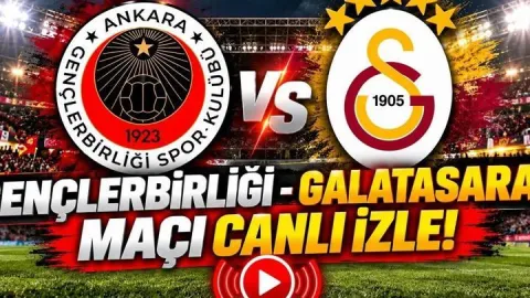 GALATASARAY-GENÇLERBİRLİĞİ MAÇ KADROSU: Gençlerbirliği Galatasaray maçı ne zaman, saat kaçta, hangi kanalda? GS-Gençlerbirliği maçı canlı izleme bilgileri