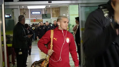 Galatasaray kafilesi, Konya'da