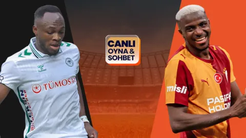 Galatasaray, Konyaspor'a konuk olacak! Maçın heyecanı canlı sohbet ile Misli'de