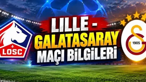GALATASARAY - LILLE MAÇI HANGİ KANALDA? Lille - Galatasaray maçı ne zaman, saat kaçta, şifresiz mi? GS maç kadrosu
