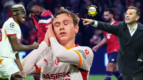Galatasaray'ın Lille galibiyeti Fransız basınında: 'Osimhen savunmanın başına bela oldu! Lille, Galatasaray karşısında dağıldı'