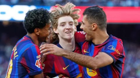 Galatasaray'ın rakibi Barcelona doludizgin