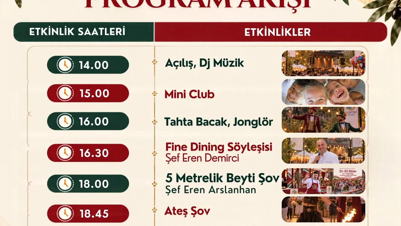 GASTRO ANTAKYA FESTİVALİ’NDE BUGÜN