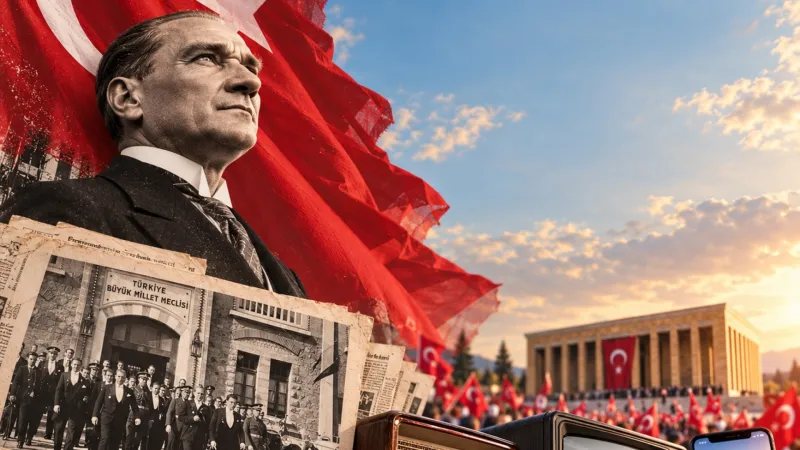 Gazete sayfalarından telefon ekranlarına... 103 yıllık coşku!