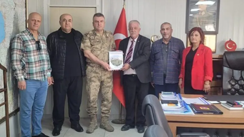 Gazetecilerden Tuğgeneral Şimşek'e Ziyaret