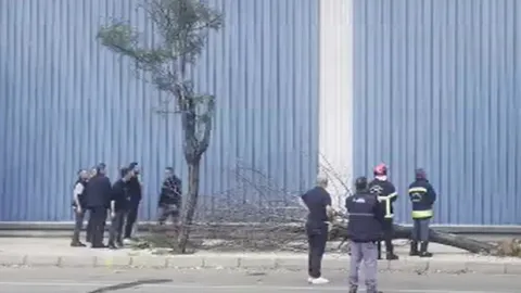 Gaziantep'te pamuk fabrikasında yangın