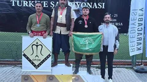 'Geleneksel Türk Okçuluk Türkiye Şampiyonası' sona erdi