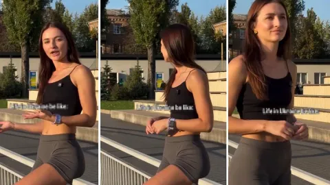 Genç kadın o anları bu notla paylaştı: Canlı yayında dikkat çeken anlar