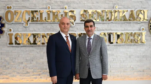 GENEL MÜDÜR AKIN'DAN ÖZÇELİK-İŞ SENDİKASI’NA ZİYARET