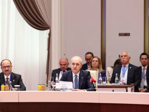Numan Kurtulmuş Bişkek'te seslendi: Türk dünyası yeni bir cazibe merkezi - fotoğraf 4