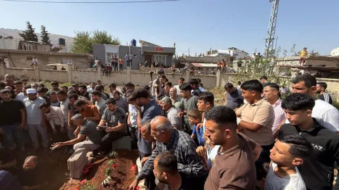 Girne’deki gemi kazasında yaşamını yitiren Mustafa'nın cenazesi toprağa verildi