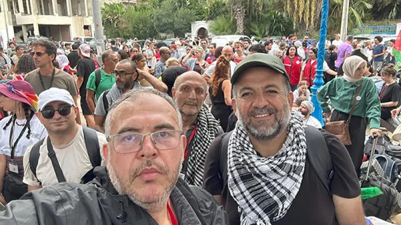 GLOBAL DİRENİŞ FİLOSU GAZZE  YOLUNDA