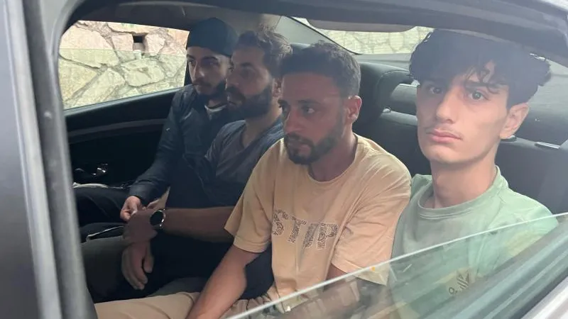 Göçmenler Belen'de Yakalandı