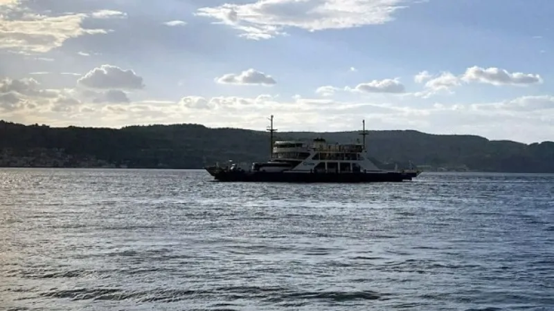 Gökçeada ve Bozcaada feribot seferleri iptal edildi