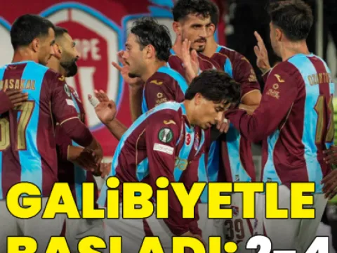 Trabzonspor Avrupa'da 805 gün sonra kazandı! - fotoğraf 2