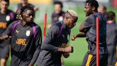 G.Saray Barcelona maçına hazır!