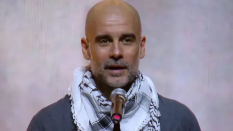 Guardiola'dan Filistin için dayanışma çağrısı