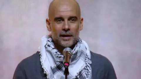 Guardiola'dan Filistin için dayanışma çağrısı: Onlar ölmüş değil, katledilmiş insanlar